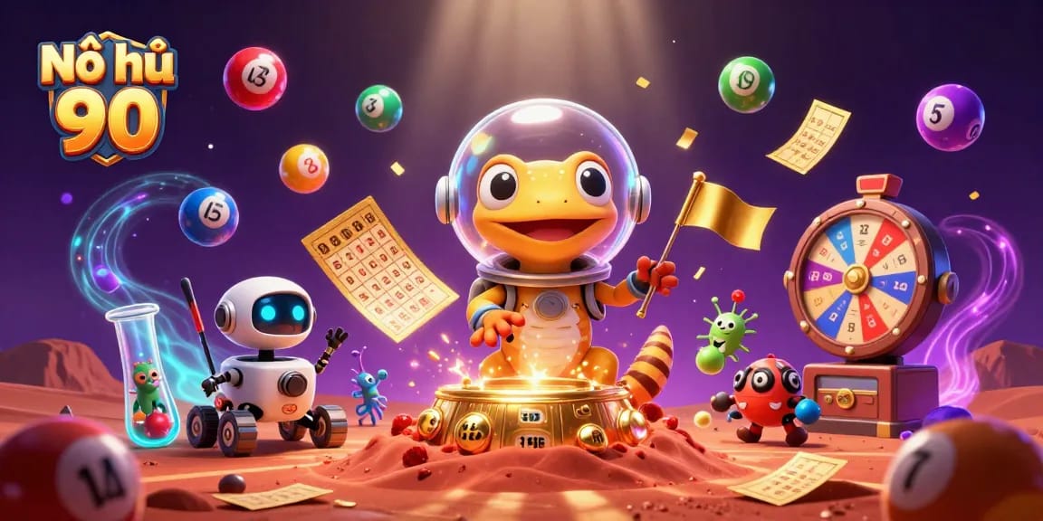 Enjoy exciting gameplay at Nổ hũ 90 with vibrant slot reels and thrilling winnings.