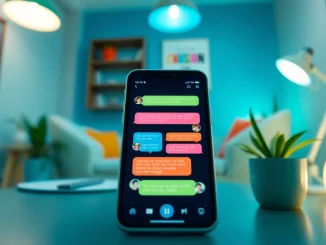 Engaging Crushon AI chat interface in a modern workspace.